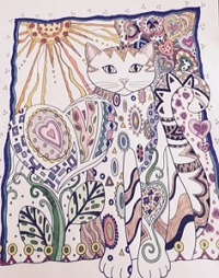 Mary I Have Been Coloring Since April When Discovered Adult Books Check Out Barnes Noble Weekly For Any New That Come In